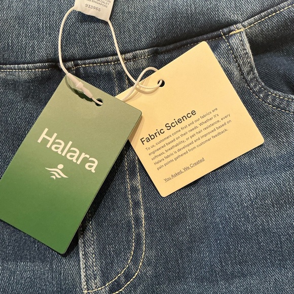 Halara wide leg flex denim jeans - Picture 7 of 13